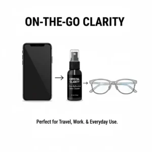 A portable and travel-friendly version of the best anti reflective lens cleaner for daily use.